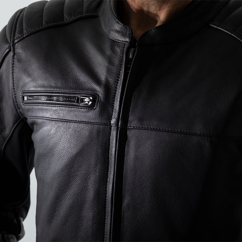 Påstået Allergi Regeneration Fusion Airbag Jacket Leather Black - Copenhagen Motorcycles